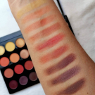 Swatch de Pinezoe : Palette Grand Format BYS, MY Maquillage