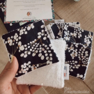Swatch de @Lilie : Boîtes de 6 lingettes démaquillantes lavables BIO, Le Petit Carré Français