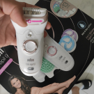 Swatch de Osiris : Silk épil 9 SkinSpa Wet & Dry, Braun