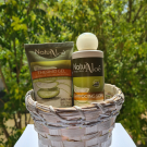 Swatch de Gabhy : Shampooings Soin Bio de NaturAloé, NaturAloé