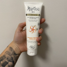 Swatch de Mathildaques : Masque Cheveux Démêlant à l'Huile de Monoï de Tahiti, Marilou Bio