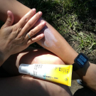 Swatch de Tytysn : Eco Sun Spray SPF 50+, SeventyOne Percent
