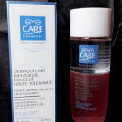 Swatch de Brenda100 : Démaquillant biphasique douceur, Eye Care Cosmetics