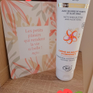 Swatch de chri.dibi : Crème de Douche Hydratante à l'Huile de Monoï de Tahiti, Marilou Bio