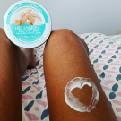 Swatch de Domicgy _beauty_test : Crèmes corps satin aux AHA, Heliabrine