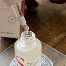 Swatch de Domicgy _beauty_test : Sérum Anti-grisaille, Seasonly