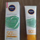 Swatch de chourisse : Crème solaire visage Mineral UV Protection 50, Nivea