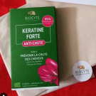 Swatch de stefie : Kératine forte anti-chute, Biocyte