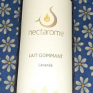 Swatch de Anneveronique : Lait Gommant, Nectarome