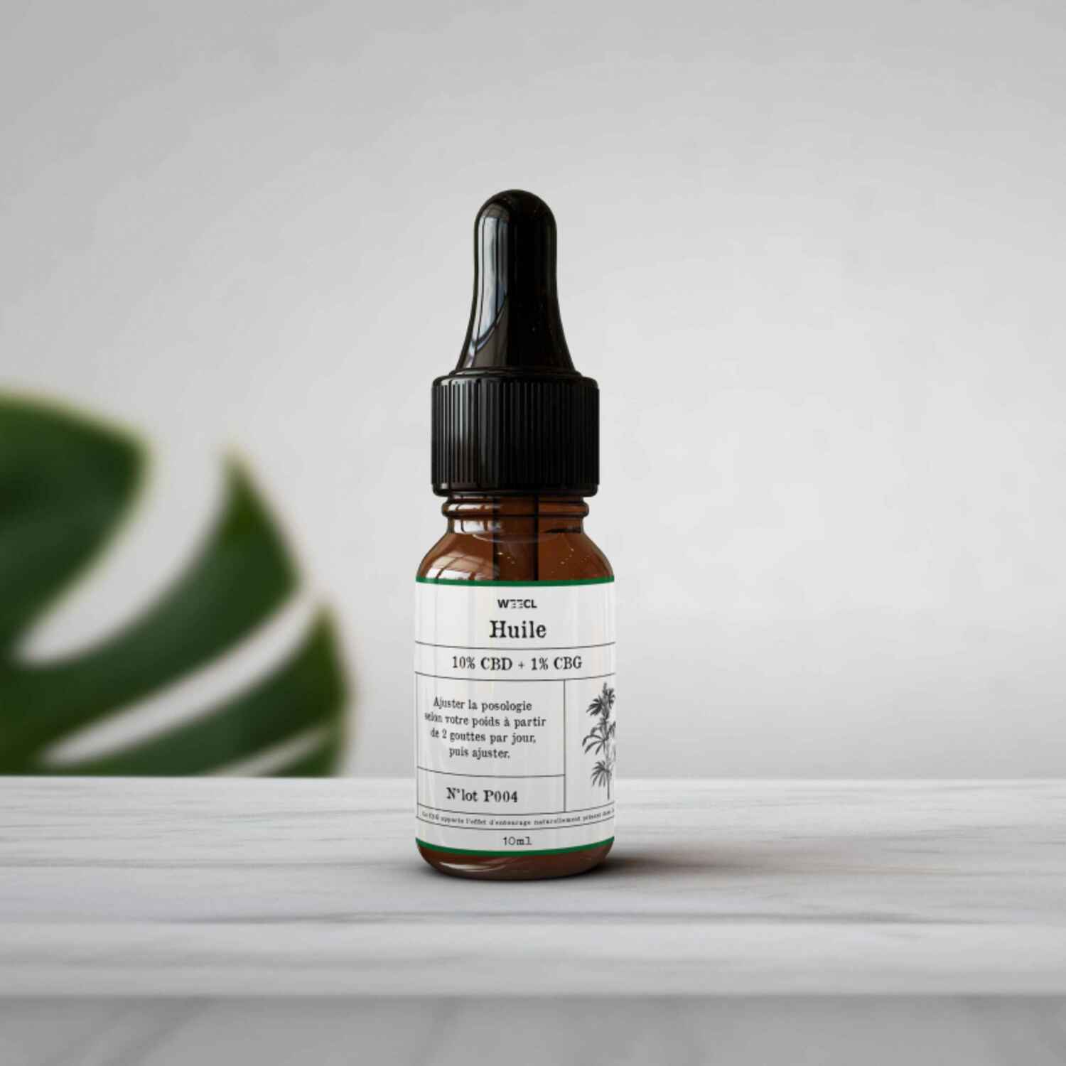 Huile CBD 10%   CBG 1% base huile vierge végétale, Weecl : charlotteberthaud aime !