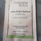 Swatch de jujupartenariat : Masque fondant hydratant à l'aloe vera, Christophe Robin