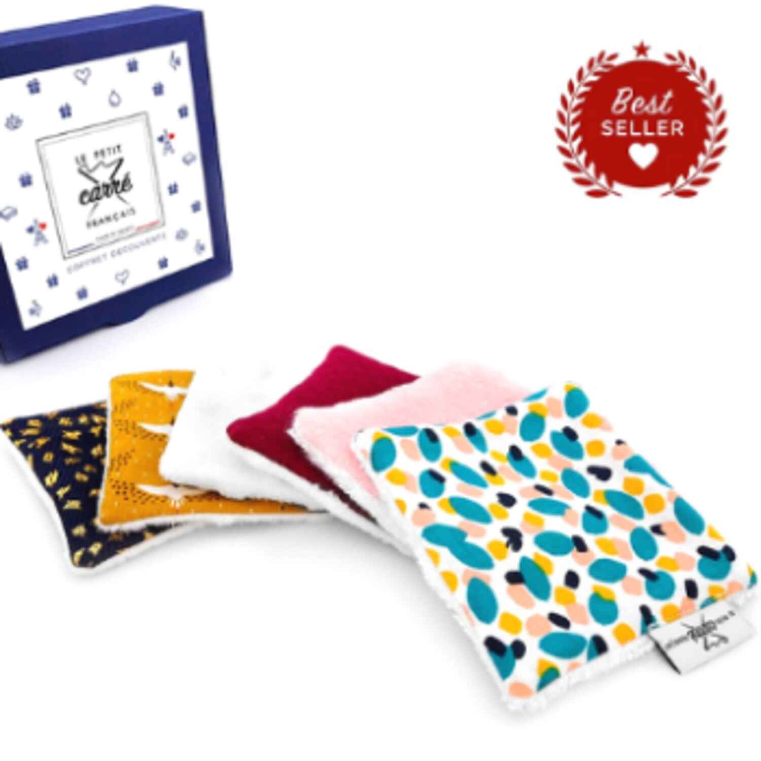 Coffret découverte de 6 lingettes démaquillantes, Le Petit Carré Français - Infos et avis