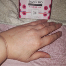 Swatch de Paillettes cosmiques : Savon bio peau fragile à sèche, calendula, Le Petit Carré Français