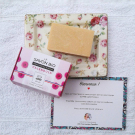 Swatch de Mouette59 : Savon solide BIO saponifié à froid au Calendula, Le Petit Carré Français