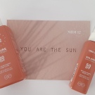 Swatch de Joe13 : Duo huiles protectrices solaires SPF30 et SPF50, MIDI12