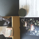 Swatch de imediale : Baume des reines Rose éclat, Sanoflore