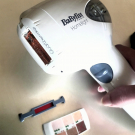 Swatch de Leeloo104 : Épilateur Homelight G930E à lumière pulsée, Babyliss