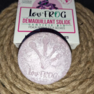 Swatch de Dorianetesteuse : Démaquillant solide visage Lov'frog Bio Dr Theiss, Dr. Theiss