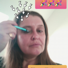 Swatch de les petits trésors d'andivone : Ombre à paupières waterproof, Eye Care Cosmetics