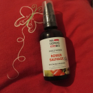 Swatch de Paillettes cosmiques : Huile de rosier sauvage, Mademoiselle bio