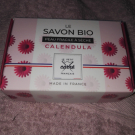 Swatch de katianalin0606 : Savon solide BIO saponifié à froid au Calendula, Le Petit Carré Français