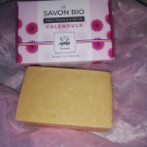 Swatch de katianalin0606 : Savon solide BIO saponifié à froid au Calendula, Le Petit Carré Français