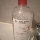 Swatch de ghighi : Créaline H2O Solution Micellaire Démaquillante, Bioderma
