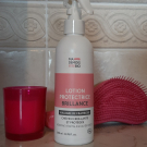 Swatch de Sanline : Lotion protectrice brillance, Mademoiselle bio