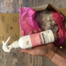 Swatch de Claraevrard : Lotion protectrice brillance, Mademoiselle bio