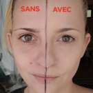 Swatch de Lullilaby : Dior Forever Skin Glow - Fond de teint, Dior