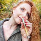 Swatch de Nolrag_sc : Parfum Orée Dorée, VIREVOLTE