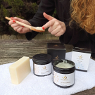 Swatch de Nolrag_sc : Sels de gommage, Nectarome