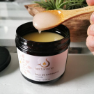 Swatch de des p'tits bonheurs de filles : Sels de gommage, Nectarome