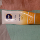 Swatch de annemarie.df : Crème Visage Anti-âge Q10 FPS 50, Nivea