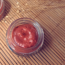 Swatch de Beaute_carmin : Baume Teinté 3-en-1, Algologie