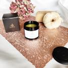 Swatch de Angeliquetesteuse : Sels de gommage Pélargonium, Nectarome