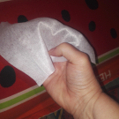 Swatch de Paillettes cosmiques : Lingette naturelle fibres zéro plastique - 100% Naturelles, Poupina