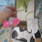 Swatch de Paillettes cosmiques : Le Masque Pureté Détoxifiant, Absolution