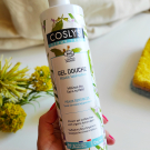 Swatch de Marichka : Gel douche Mélisse Haute tolérance de Coslys, Coslys