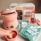 Swatch de lipstickmonster_fr : Kit d'épilation complet Happy Waxing, Perron rigot