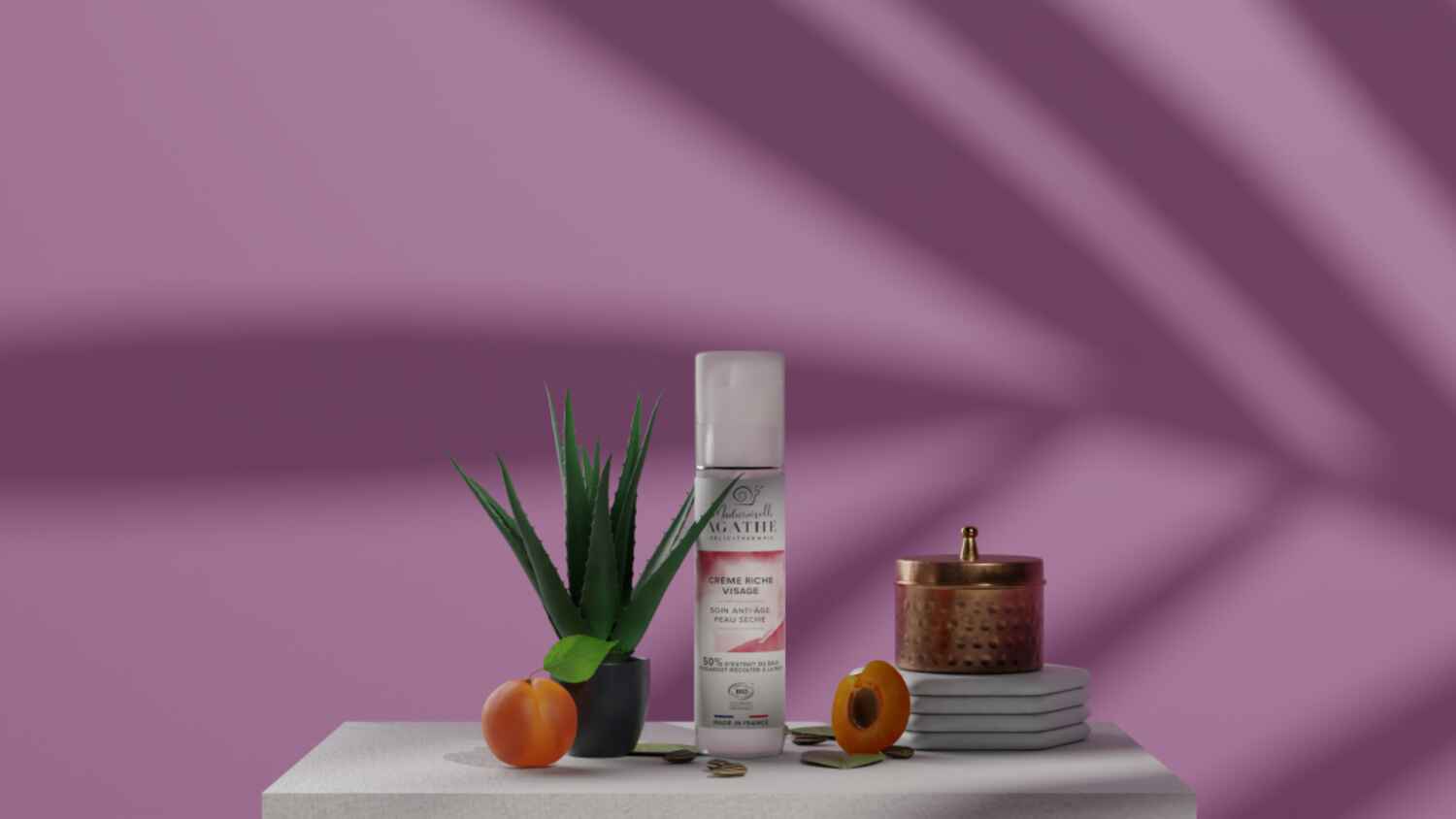 CRÈMES RICHE VISAGE BIO SOIN ANTI-ÂGE PEAU SÈCHE, Mademoiselle Agathe - Infos et avis