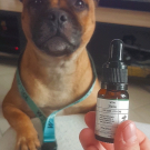 Swatch de naya_et_celia : Huile CBD 10%   CBG 1% base huile vierge végétale, Weecl