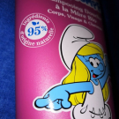 Swatch de flfl90 : Shampoing douce à la mûre bio - Les Schtroumpfs, Le Comptoir du Bain