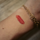 Swatch de NesliArs : Encre à lèvres hypoallergenique, Bell Paris