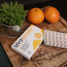 Swatch de Fofia18 : UVE D3 800 comprimés orodispersibles - complément alimentaire, Crinex