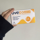 Swatch de morfalle : UVE D3 800 comprimés orodispersibles - complément alimentaire, Crinex