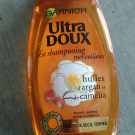 Swatch de zaz19 : Le Shampoing Merveilleux Huile d'Argan et Camélia, Garnier