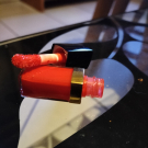 Swatch de Amanite : Rouge Coco Gloss, Chanel