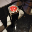 Swatch de Amanite : Rouge Artist Intense - Rouge à Lèvres Couleur Intense, Make Up For Ever