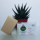 Swatch de Aurore22600 : Savon doux végétal lait d'anesse, Bio naïa